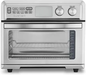 Cuisinart TOA-95 Digital AirFryer Toaster Oven, Premium 1800-Watt Oven with Digital Display and Controls – Extra-Large Capacity, Intuitive Programming and Adjustable Temperature, Stainless Steel