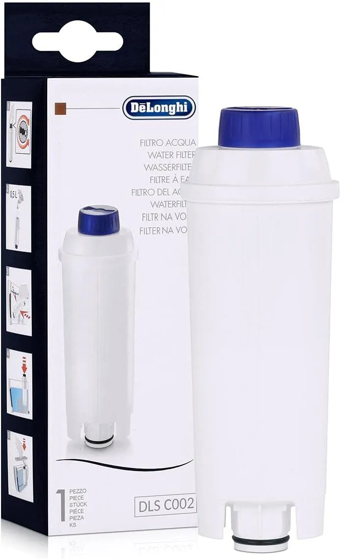 DE'LONGHI WATER FILTER SOFTENER DLSC002 (Pack of 1)-White