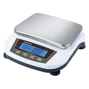 Digital Analytical Balance and Lab Scale, 5000g Capacity, 0.01g Precision, Stainless Steel, Multi-Unit (g/oz/ct/lb) for Jewelry, Kitchen, and Lab – Reliable, Accurate, Easy to Use, Black Panel