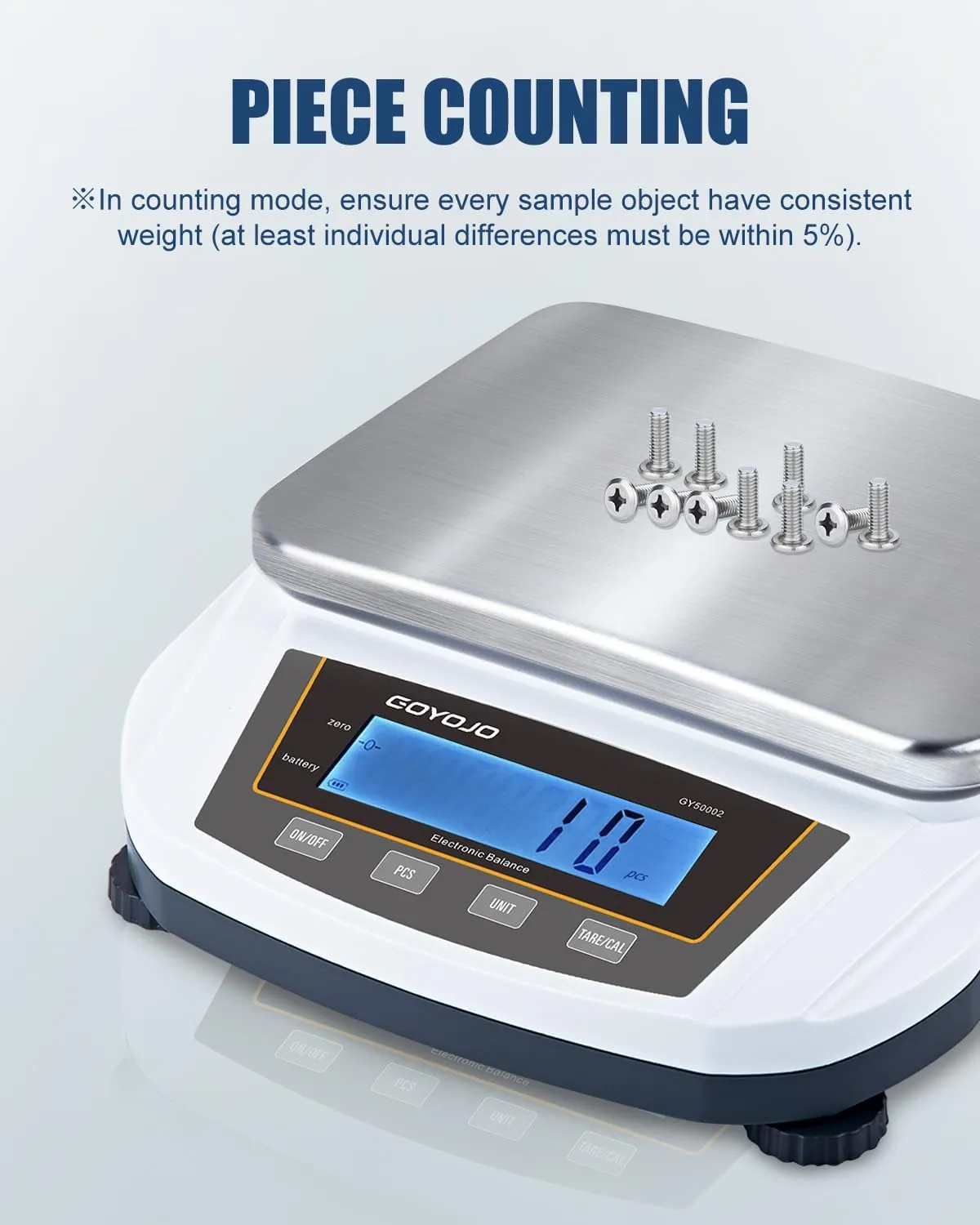 Digital Analytical Balance and Lab Scale, 5000g Capacity, 0.01g Precision, Stainless Steel, Multi-Unit (g/oz/ct/lb) for Jewelry, Kitchen, and Lab – Reliable, Accurate, Easy to Use, Black Panel