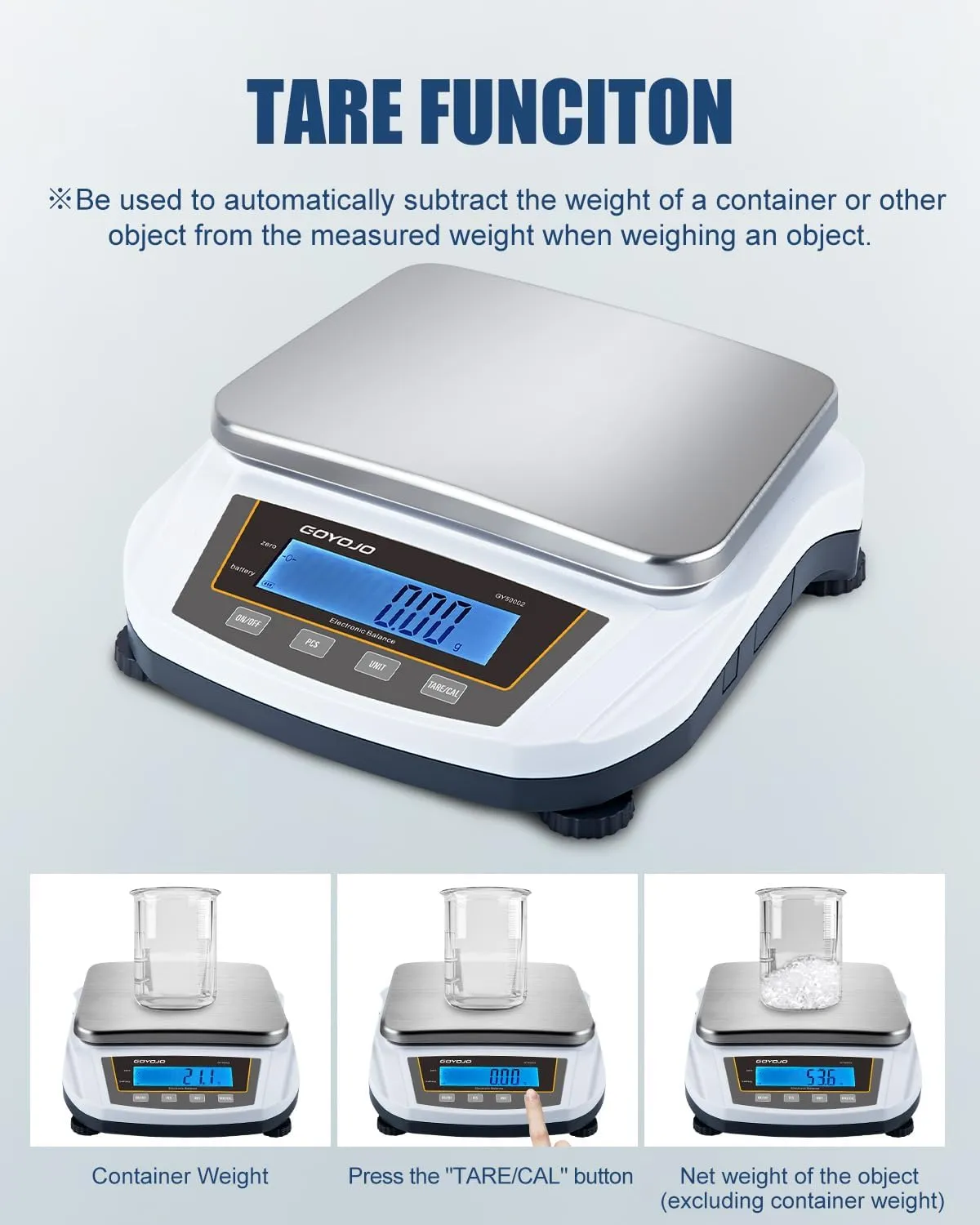 Digital Analytical Balance and Lab Scale, 5000g Capacity, 0.01g Precision, Stainless Steel, Multi-Unit (g/oz/ct/lb) for Jewelry, Kitchen, and Lab – Reliable, Accurate, Easy to Use, Black Panel
