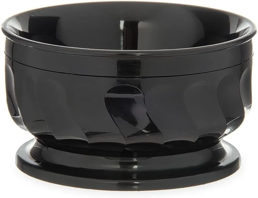 Dinex DX330003 Turnbury Black Onyx 9 Oz. Insulated Bowl - 48 / CS