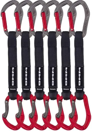 DMM Alpha Sport Quickdraw - Titanium/Red 18cm - 6 Pack