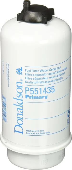 Donaldson P551435 Fuel Filter (Water Separator, Cartridge)