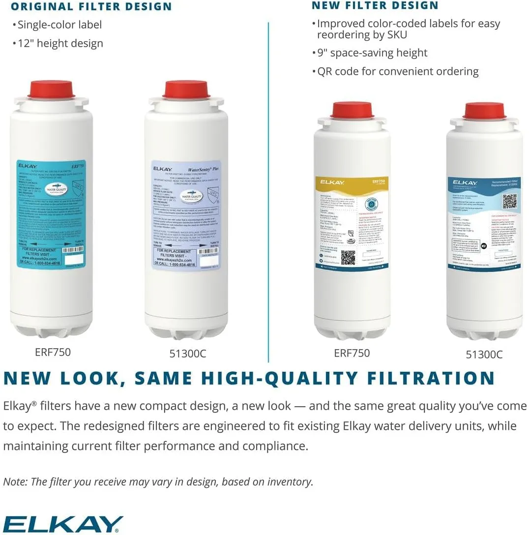 Elkay 51299C WaterSentry Lead   Microplastics NSF/ANSI Certified Filter (Coolers & Fountains)