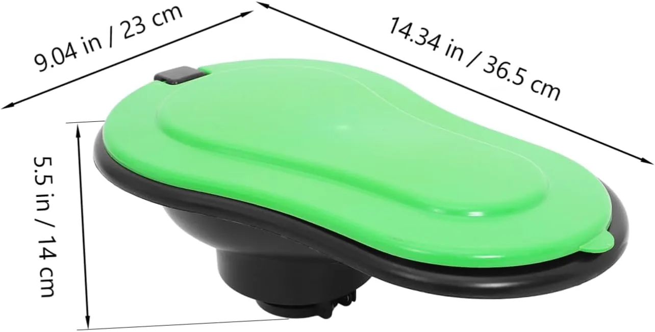 Emergency Portable Squat Toilet for Women Plastic Urinal Pan Instant Setup Suitable for Car Travel