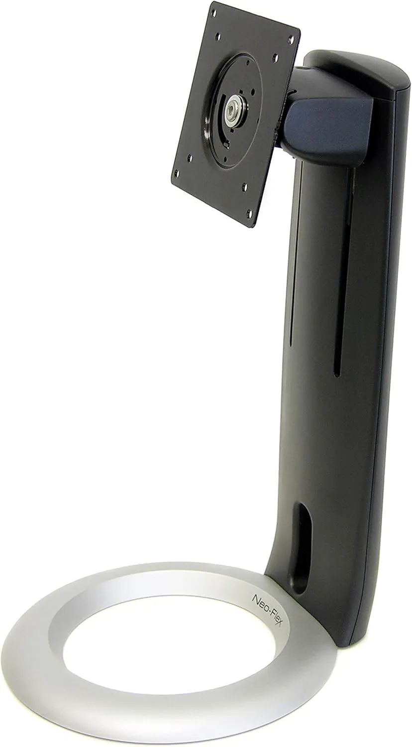 Ergotron – Neo-Flex Single Monitor Stand for Desk, VESA Mount – for Screens Up to 27 Inches, 6 to 16 lbs – Black