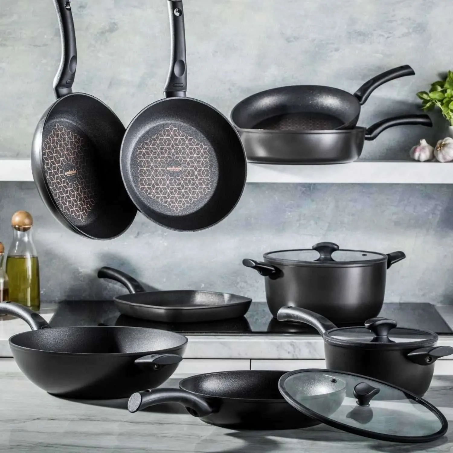 Essteele Per Salute Nonstick Induction Grill Pan - 28cm