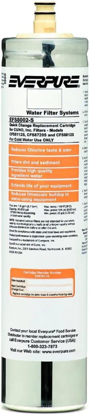 Everpure EV9781-12 EFS8002-S Filter Cartridge