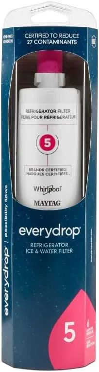 everydrop by Whirlpool Ice and Water Refrigerator Filter 5, EDR5RXD1, Single-Pack