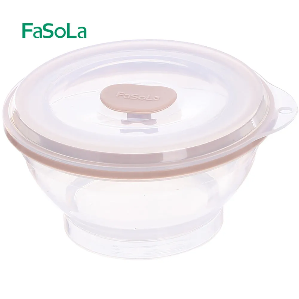 FaSola Dual-Color Collapsible Bowl - Pink, 760ml