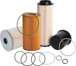 Filter Maintenance Service Kit, Fits for Paccar MX-13 MX13 EPA13 Engine, Fuel, Oil, Fuel Filter Water Separator, 1922496,1948921,1852006, FS19915