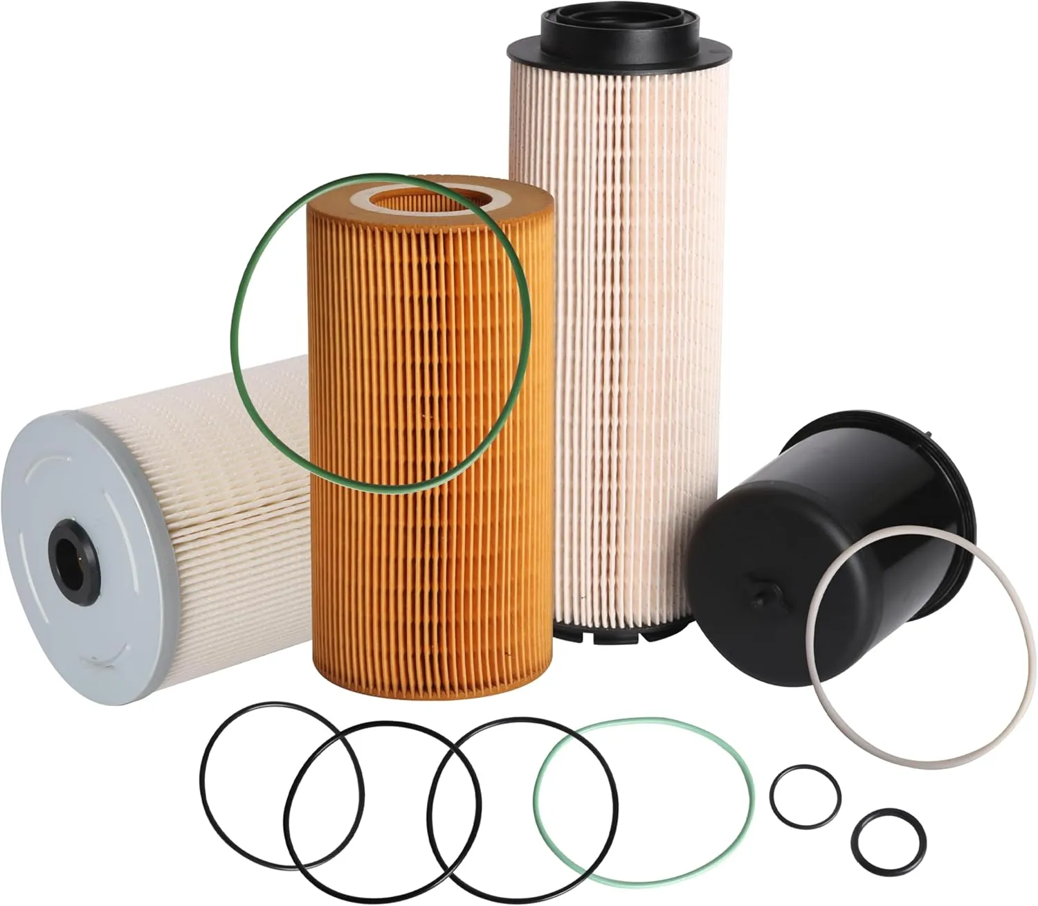 Filter Maintenance Service Kit, Fits for Paccar MX-13 MX13 EPA13 Engine, Fuel, Oil, Fuel Filter Water Separator, 1922496,1948921,1852006, FS19915