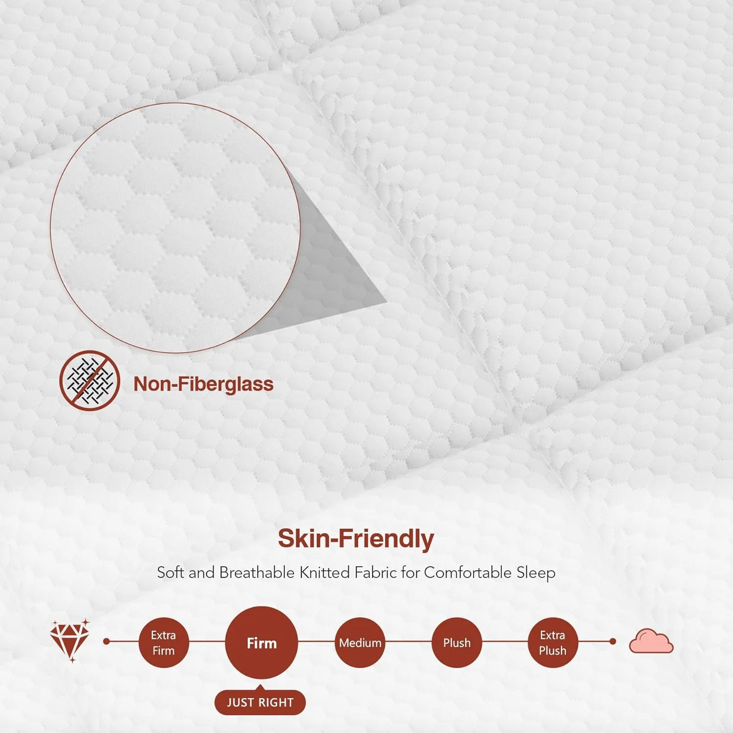 Firm Queen Mattress, 14 Inch Hybrid Mattress Queen Size in a Box with Cooling Gel Memory Foam and Individual Pocket Springs|Motion Isolation&Pressure Relief