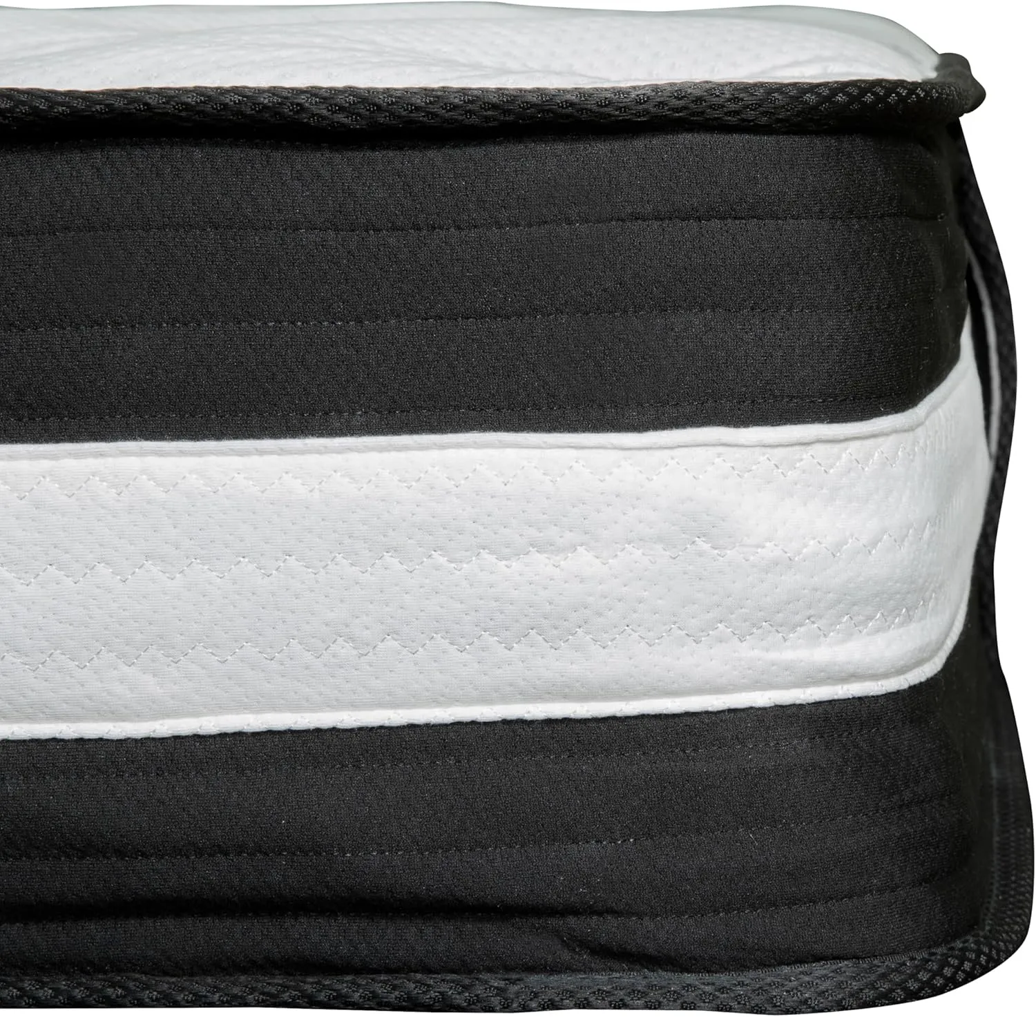 Flash Furniture Capri Comfortable Sleep 12" Hybrid Pocket Spring and Foam Mattress in a Box, Foam Pocket Spring Hybrid Mattress for Pressure Relief, King