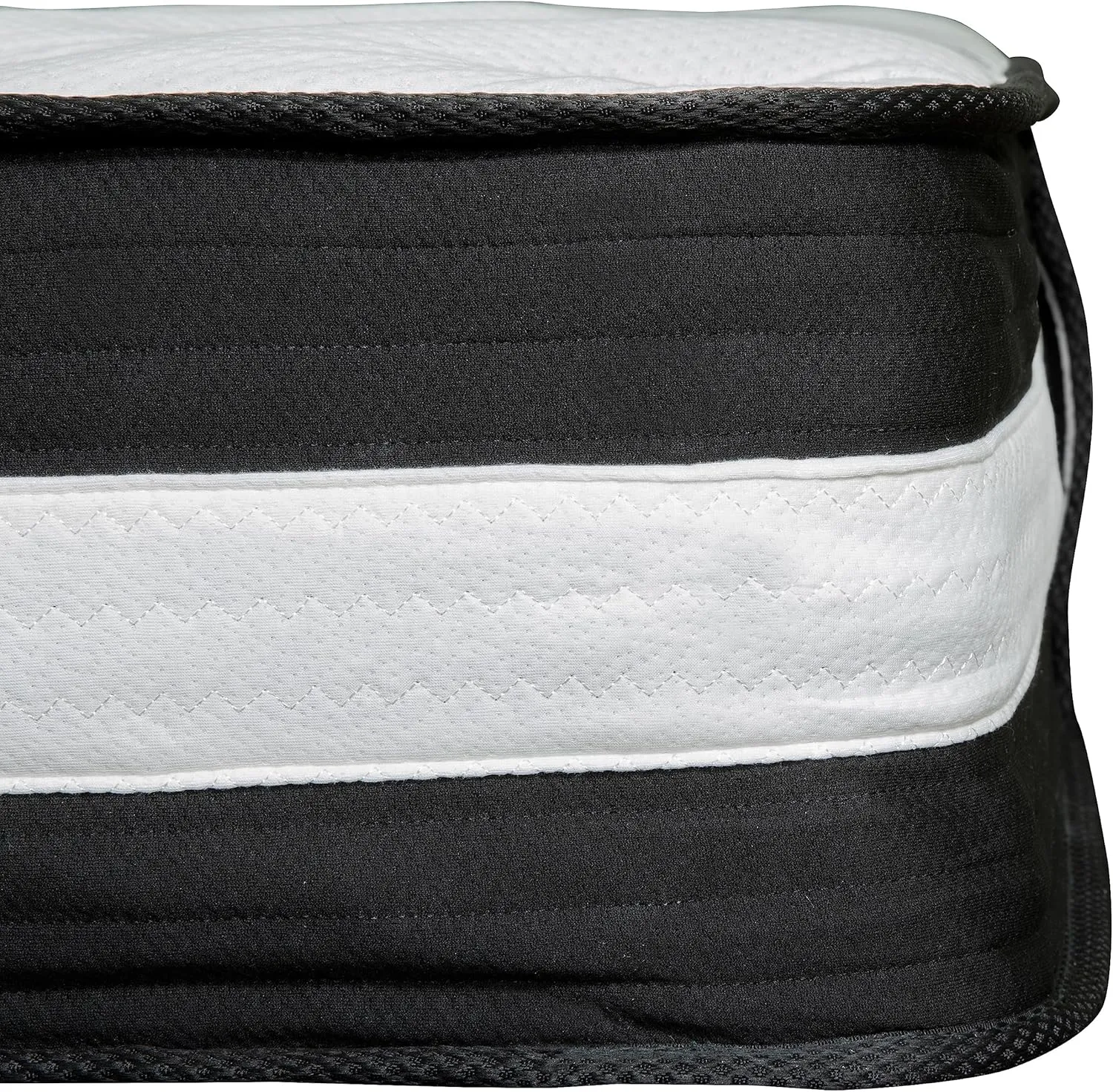 Flash Furniture Capri Comfortable Sleep 12" Hybrid Pocket Spring and Foam Mattress in a Box, Foam Pocket Spring Hybrid Mattress for Pressure Relief, King