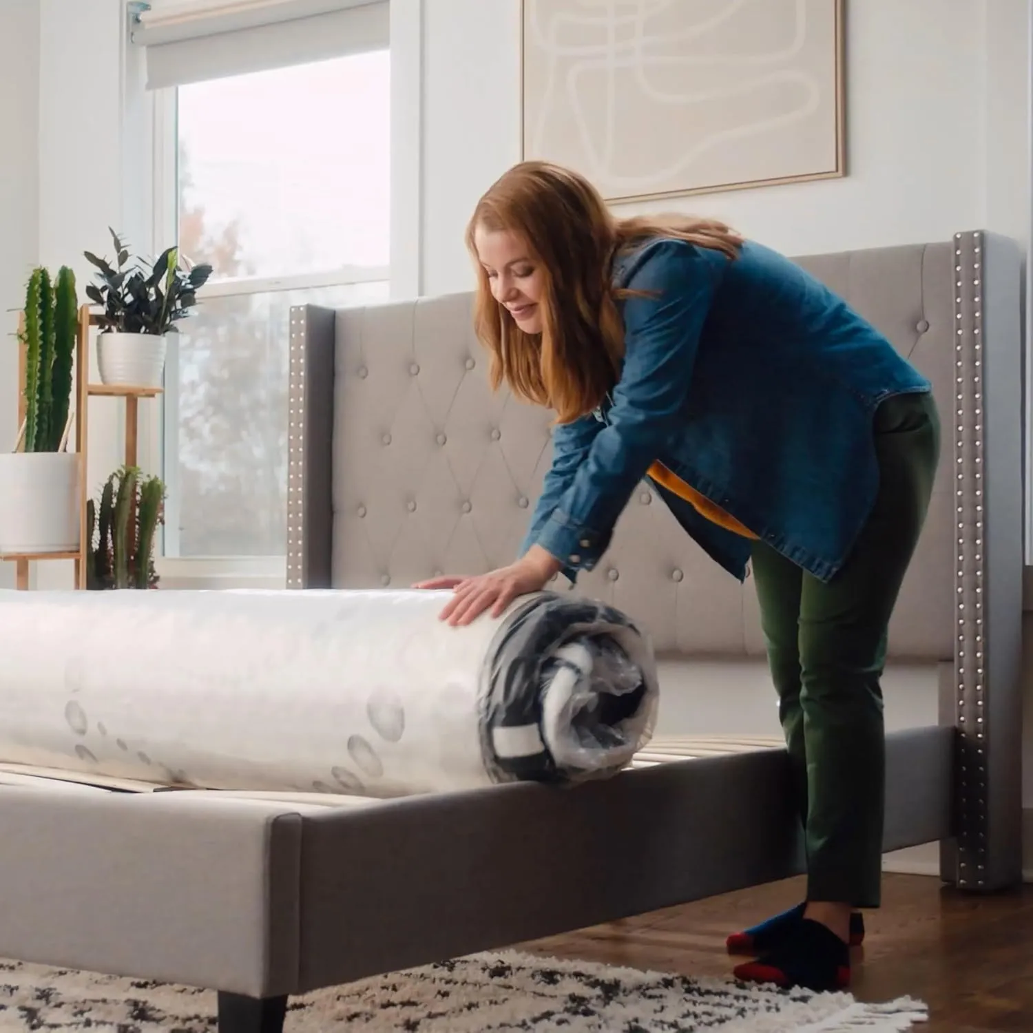 Flash Furniture Capri Comfortable Sleep 12" Hybrid Pocket Spring and Foam Mattress in a Box, Foam Pocket Spring Hybrid Mattress for Pressure Relief, King