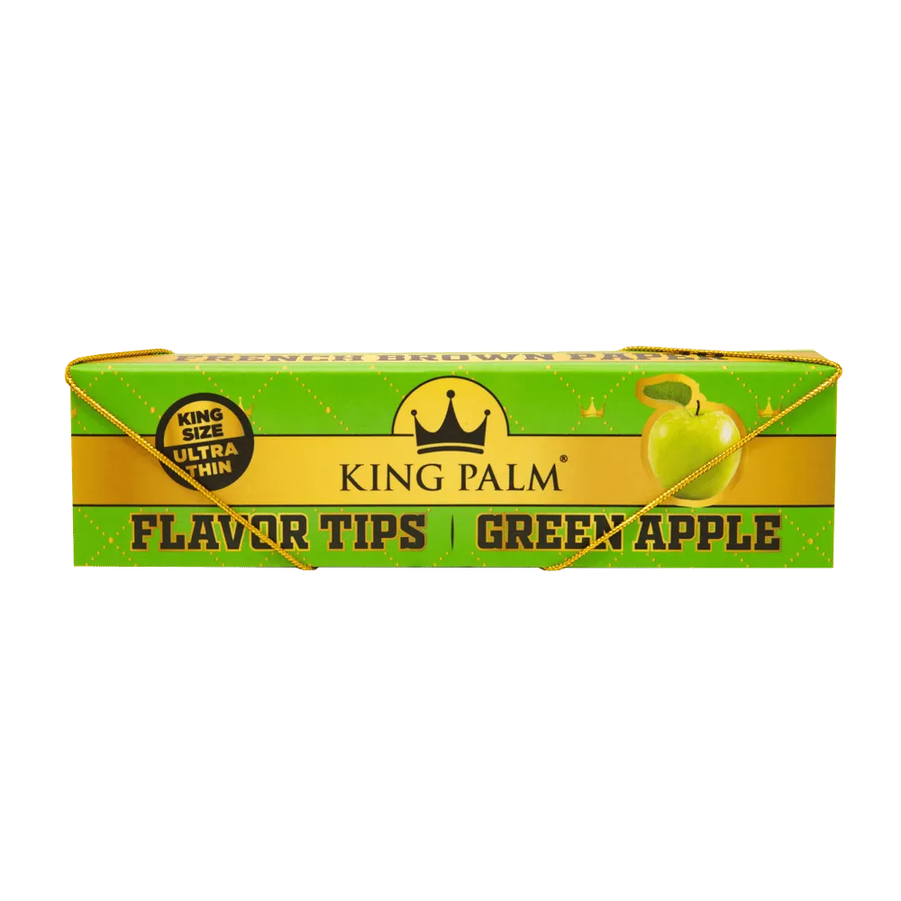 Flavor Booklets w/ Flavor Tips - King Size - Green Apple