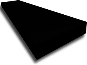 FoamTouch 4" Height x 48" Width x 72" Length Camper/RV bunk Mattress (Foam Only) Charcoal -No Cover