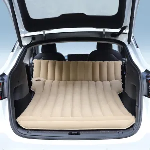 for 5 Seats Tesla Model Y 3 X S Air Mattress Inflatable Camping Mattress with Air Pump for Tesla Model Y 3 X S Accessories