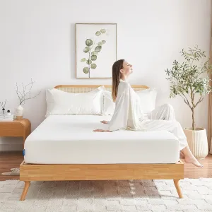 Full Mattress, 6 Inch Gel Memory Foam Mattress in a Box, Fiberglass Free Full Size Mattresses for Pressure & Pain Relief, Soft and Comfortable