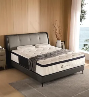 Full Size Mattress, 12 Inch Hybrid Full Mattress in a Box with Memory Foam & Individual Pocket Spring for Edge Support, Pressure Relief, Medium Firm,CertiPUR-US.