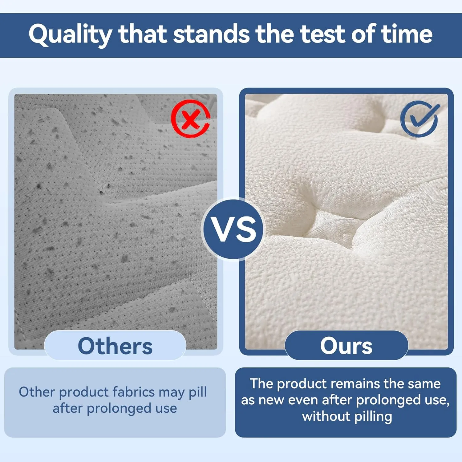 Full Size Mattress,10 inch Memory Foam Hybrid Mattress in a Box,Cooling Gel Bed Mattresses with Reinforced Springs,Soft and Breathable,Back Pain Relief,CertiPUR-US,Medium