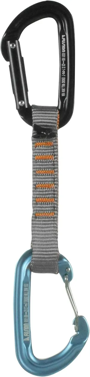 Fusion Climb Quickdraw with Contigua/Contigue Straight Gate Carabiner