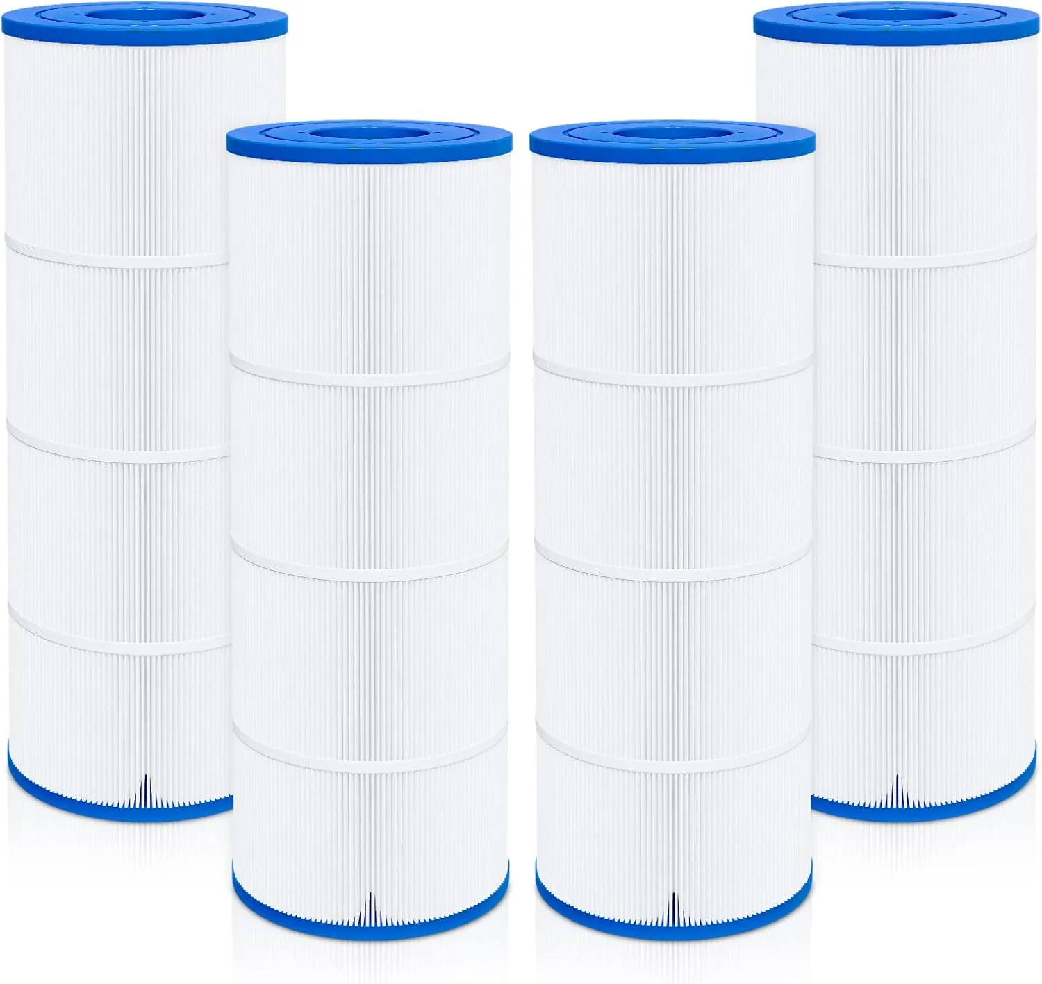 Future Way 4-Pack C3030 Pool Filter Cartridges Replacement for Hayward Swim Clear C580E, C3030, C3025, C3020, Replace Pleatco PA81, Hayward CX580XRE, 325 sq.ft