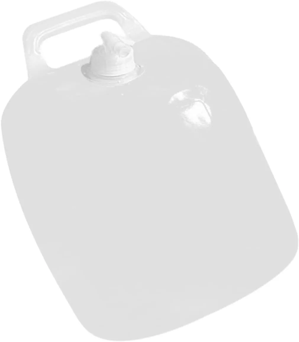 GANAZONO 1Pc Portable Water Tank with Spigot Collapsible Outdoor Water Container for Camping Hiking Travel Durable Pe Material Space Saving Design Easy Water Flow Control