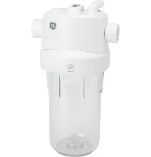 GE Whole House Water Filtration System | Reduces Sediment, Rust & More | Install Kit & Accessories Included | Filter Not Included | Replace Filters (FXHTC, FXHSC) Every 3 Months | GXWH40L