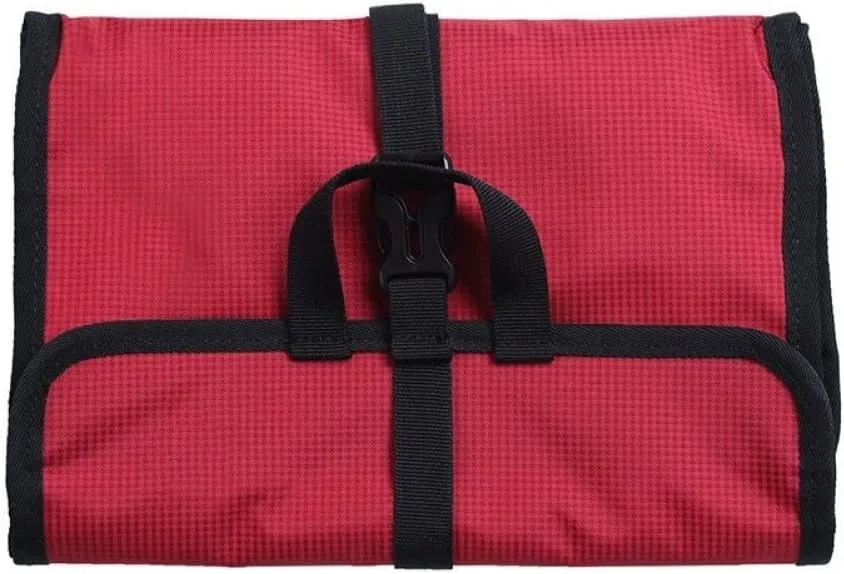 Gerrit Climbing Quickdraw Bag Nylon Roll Up D-Ring Hook Carabiner Gear Storage Case Waterproof Carabiner Hook Gear Equipment Organizer Pouch, style