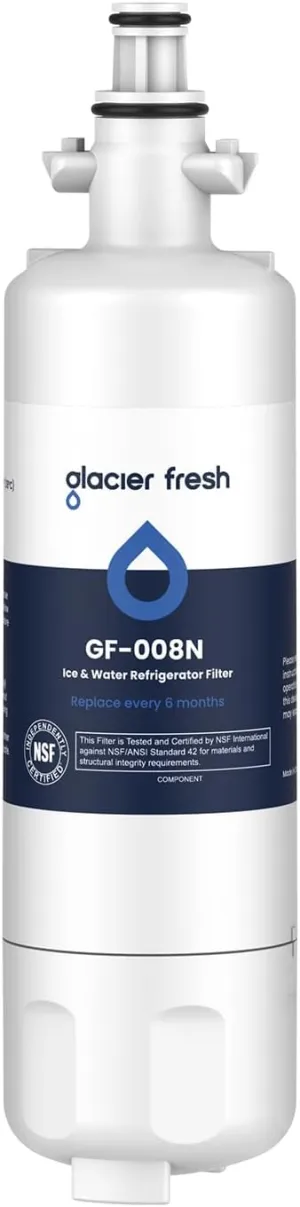 GLACIER FRESH Fridge Freezer Water Filter Replacement for Blomberg Beko 4874960100 Water Filter, 1 Pack