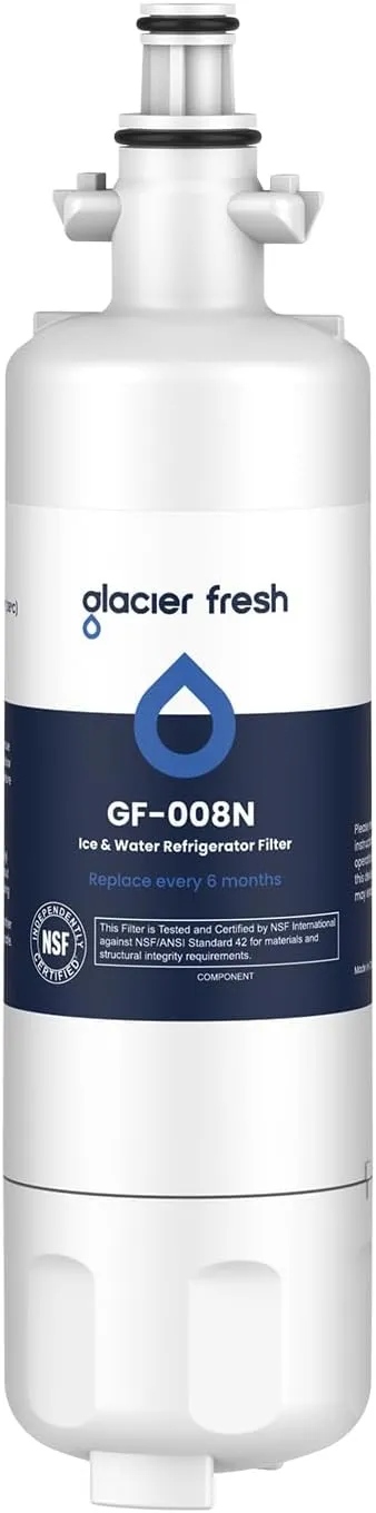 GLACIER FRESH Fridge Freezer Water Filter Replacement for Blomberg Beko 4874960100 Water Filter, 1 Pack
