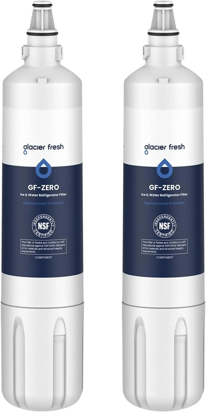 GLACIER FRESH Water Filter Replacement for Sub-Zero 4204490, 4290510, 9030868 Refrigerator Water Filter, 2 Pack
