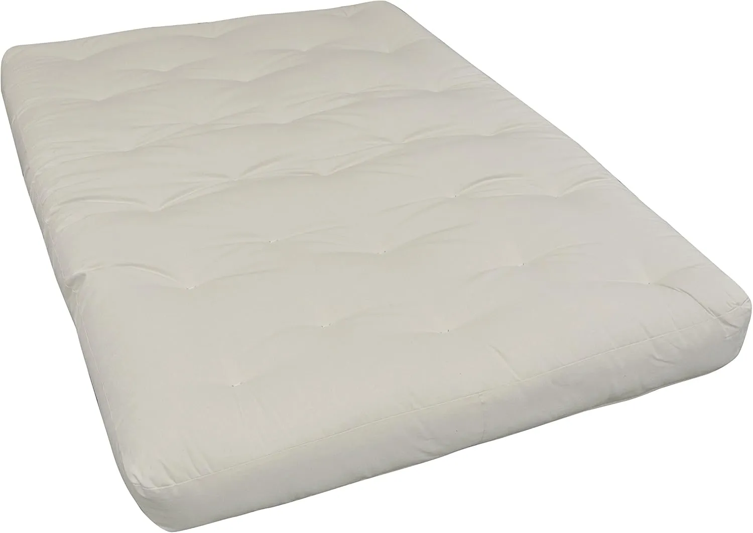 Gold Bond 8" Double Foam & Futon Mattress, Natural, Full, Natural