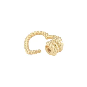 Gold Heart Bella Carabiner