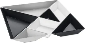 Gourmet Set TANGRAM READY, black/white/grey