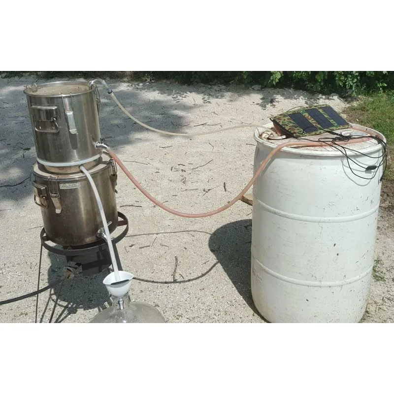 Gravi-Stil - Survival Water Distiller for Brackish or Ocean Water
