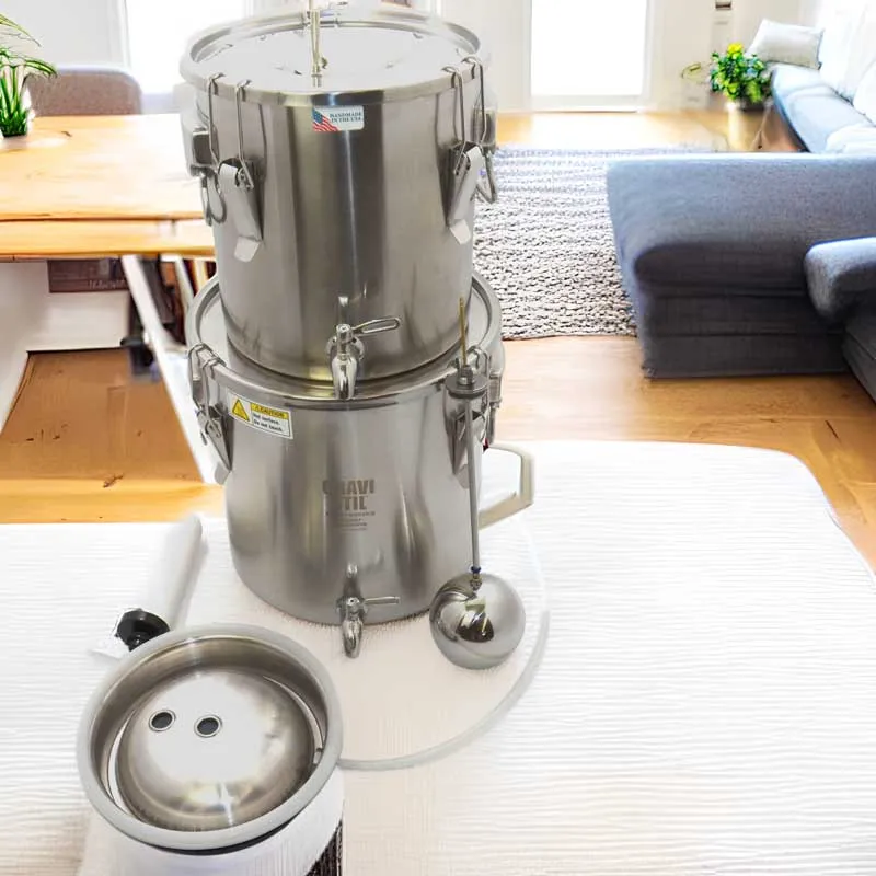 Gravi-Stil - Survival Water Distiller for Brackish or Ocean Water