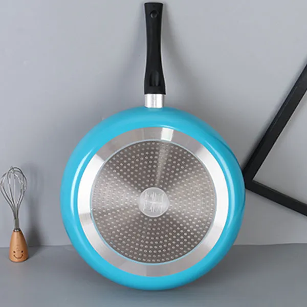 High Grade nonstick blue Frying Pan-28cm