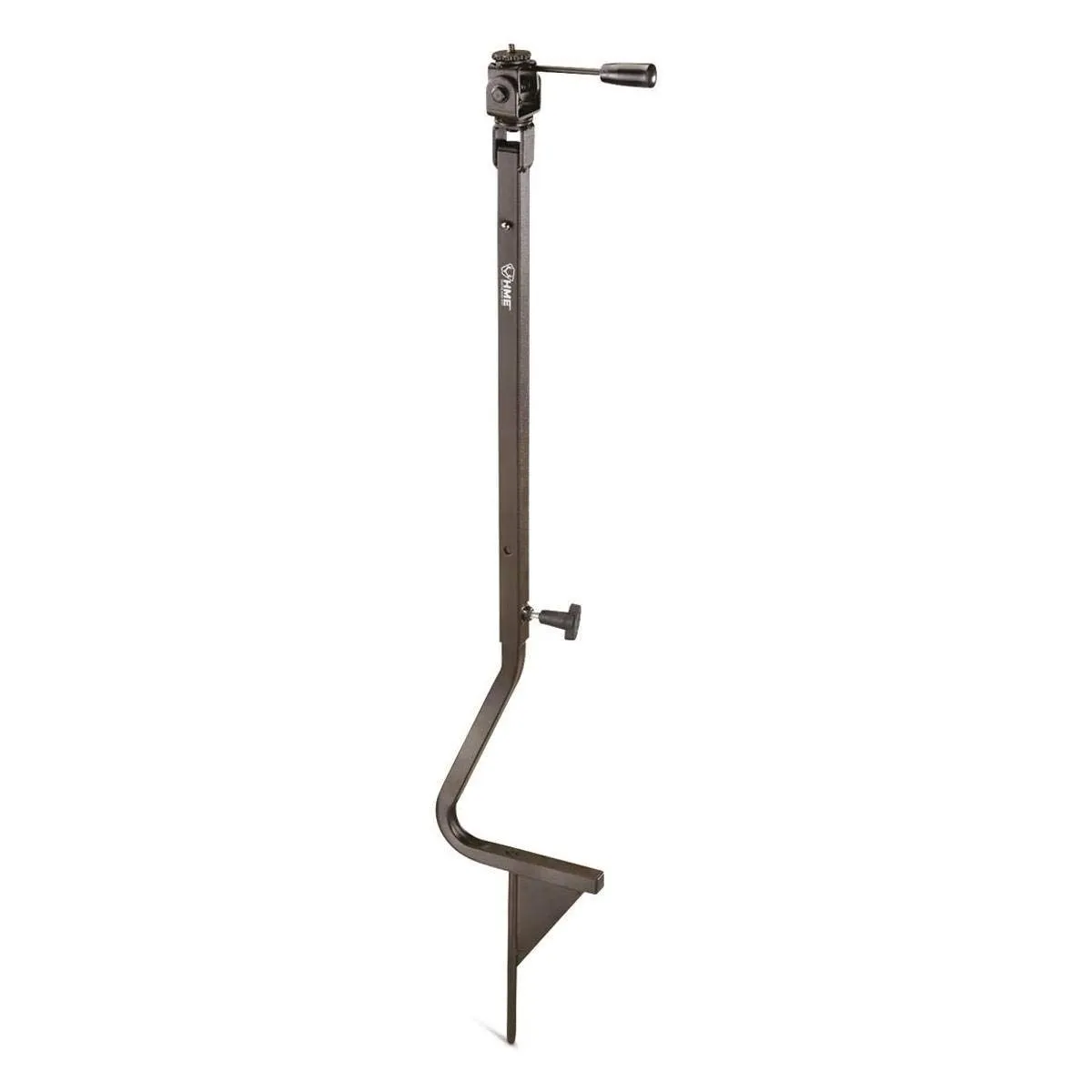 HME Trail Camera Holder Ground Mount with 360-degree Rotational Camera Head Durable Weather-Resistant Housing Easy Installation & Versatile Compatibility