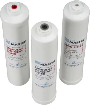 Home Master Iset-TMA-HGP Filter Change Set, 3 Count (Pack of 1), White