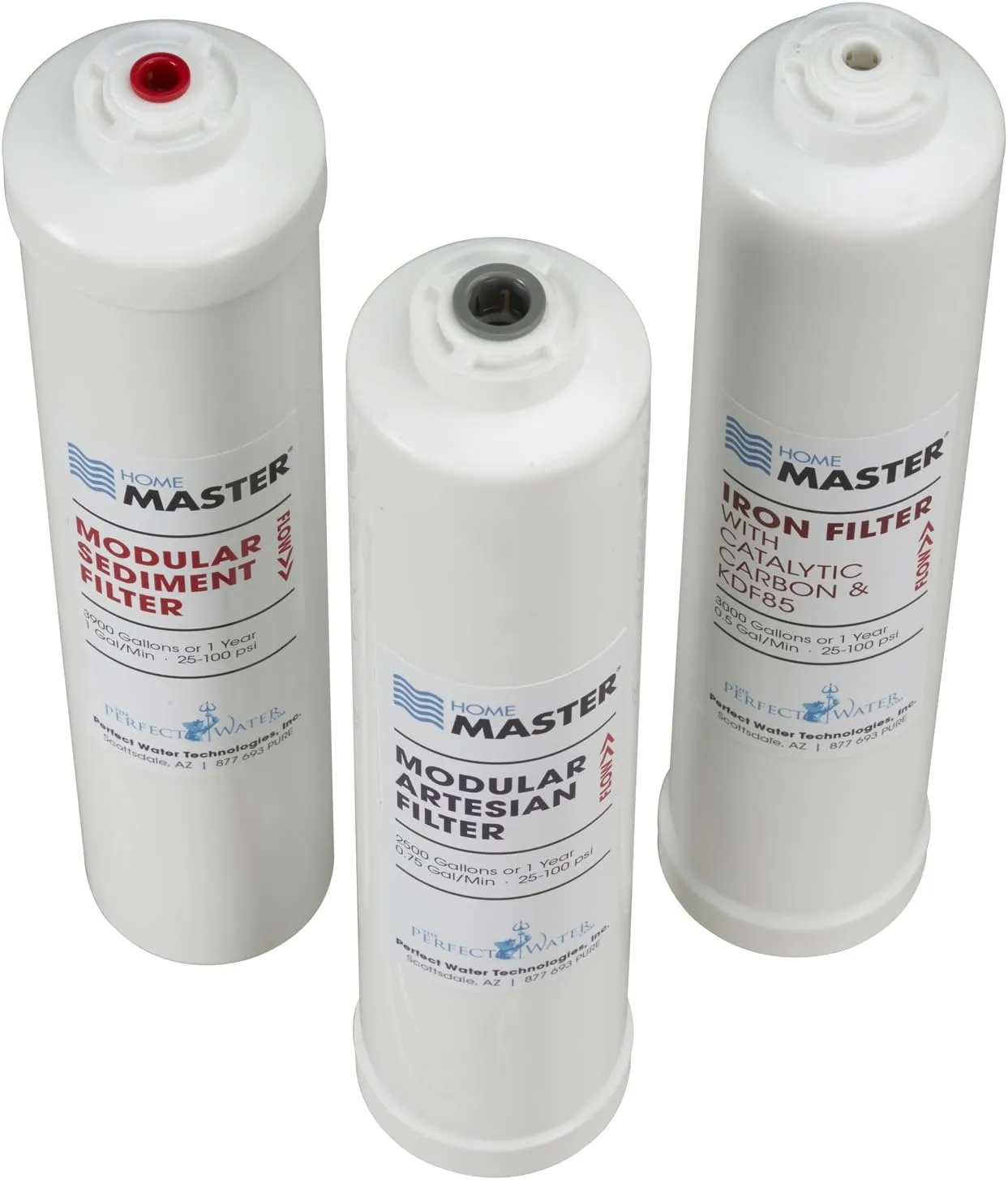 Home Master Iset-TMA-HGP Filter Change Set, 3 Count (Pack of 1), White