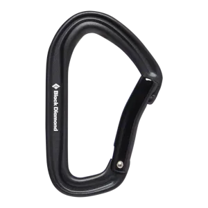 Hot Forge Bent Carabiner Black
