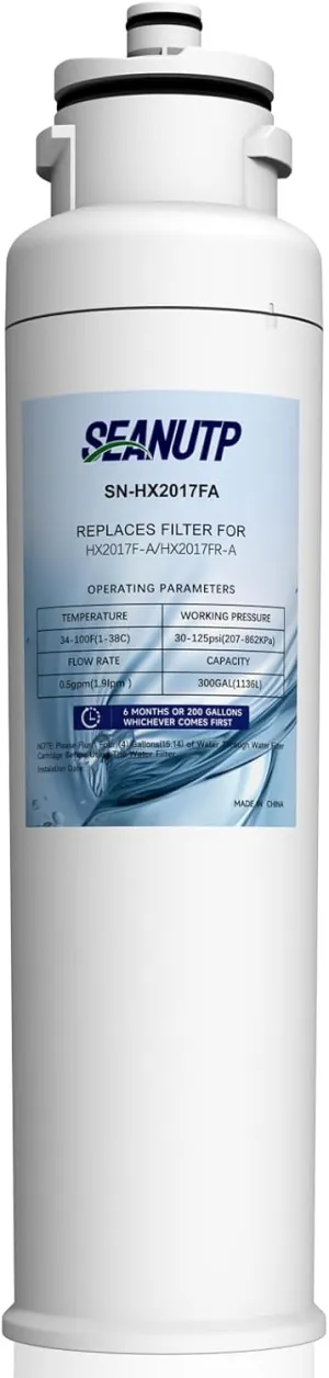HX2017FR-A HX2017F-A Filter Compatible with Hisense HRF266N6CSE HRF266N6CSE1 HRF209N6CSE HRF254N6TSE HRF254N6DSE (1 Pack)