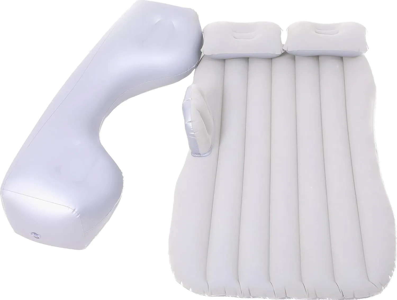 Inflatable Car Air Mattress Back Seat Bed,Portable Car Travel Sleeping Camping Air Mattress Blow Up Bed for Car Universal SUV