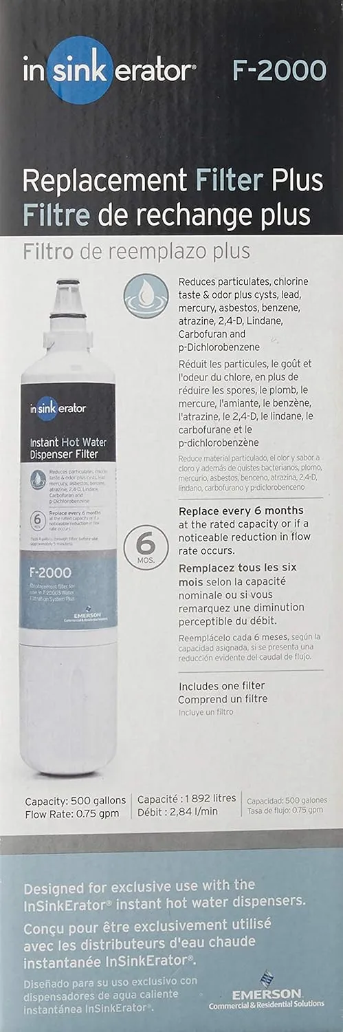 InSinkErator F-2000, 1 Count (Pack of 1), White