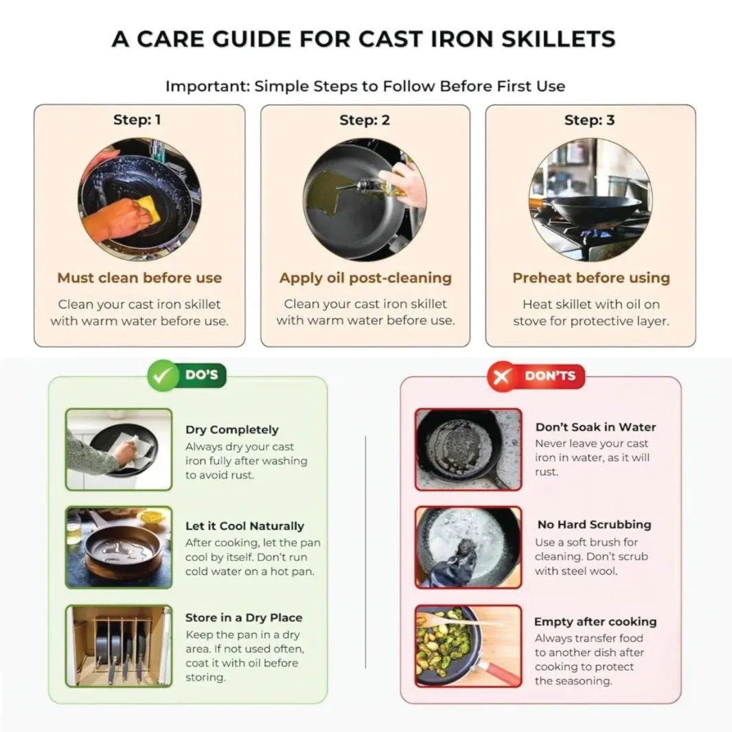 Iron-Grip Compact Tadka Pan