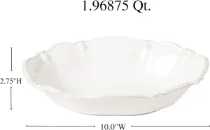 Juliska Berry & Thread Whitewash 10" Serving Bowl